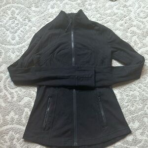 Lululemon black define jacket size 6